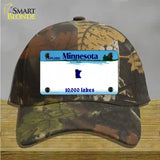 Minnesota State Blank Novelty License Plate Hat Cotton / Camoflauge