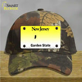 New Jersey State Blank Novelty License Plate Hat Cotton / Camoflauge