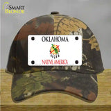 Oklahoma State Blank Novelty License Plate Hat Cotton / Camoflauge