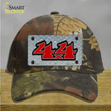 4 X 4 Diamond Novelty License Plate Hat Cotton / Camoflauge