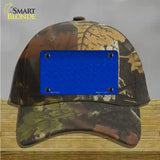 Diamond Blue Novelty License Plate Hat Cotton / Camoflauge