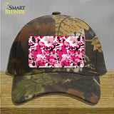 Pink Camouflage Novelty License Plate Hat Cotton / Camoflauge