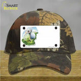 Golf Tee Shot Offset Novelty License Plate Hat Cotton / Camoflauge