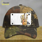 Musical Instruments Offset Novelty License Plate Hat Cotton / Camoflauge