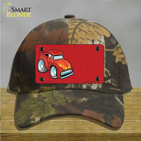 Cartoon Classic Effie Offset Novelty License Plate Hat Cotton / Camoflauge