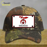 Shriners Logo Novelty License Plate Hat Cotton / Camoflauge