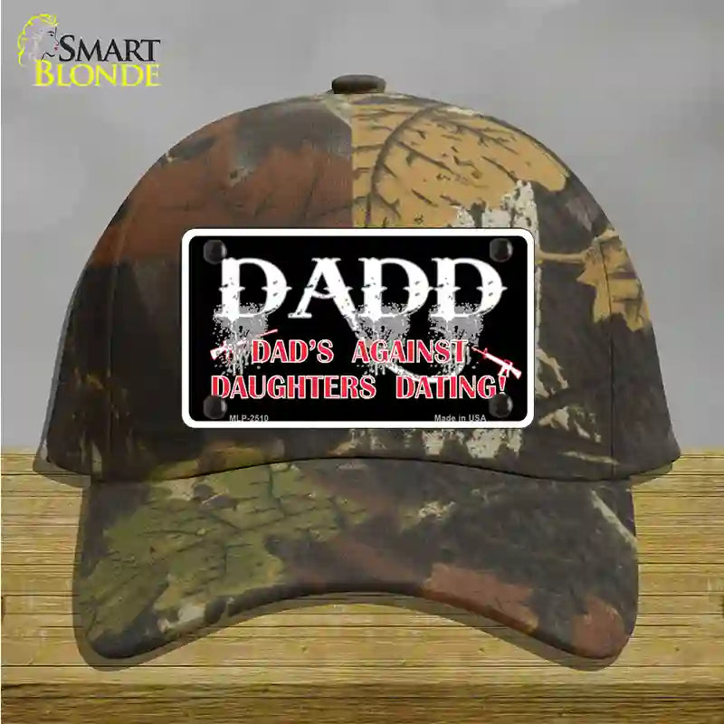 Dads Against Daughters Dating Novelty License Plate Hat Cotton / Camoflauge