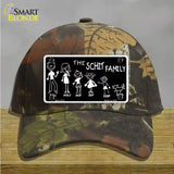 The Schit Family Novelty License Plate Hat Cotton / Camoflauge