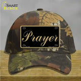 Prayer Novelty License Plate Hat Cotton / Camoflauge