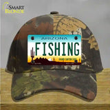 Fishing Arizona Novelty License Plate Hat Cotton / Camoflauge