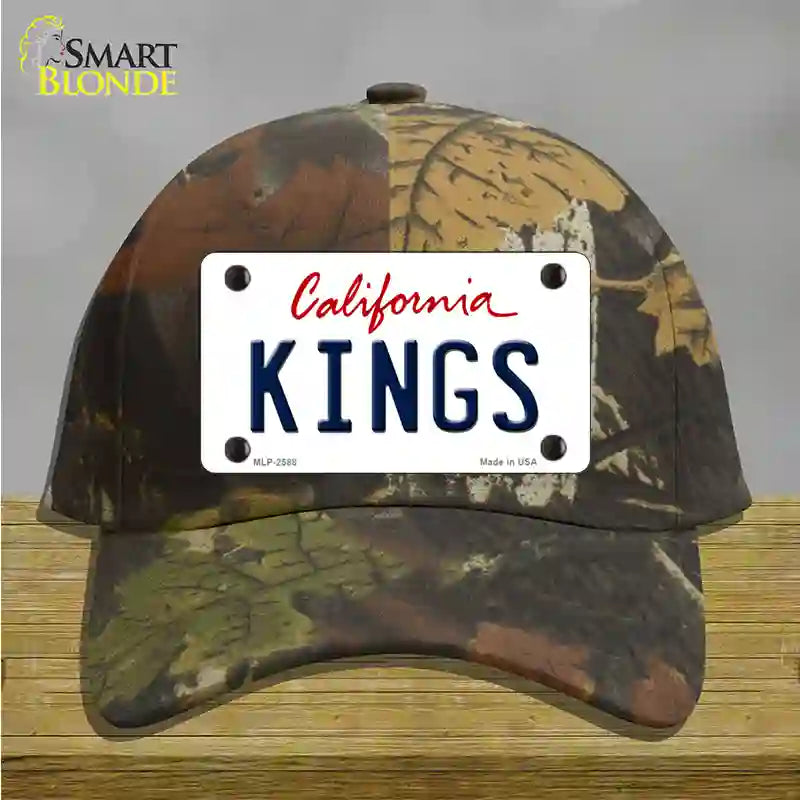 Kings California Novelty License Plate Hat Cotton / Camoflauge