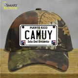 Camuy Novelty License Plate Hat Cotton / Camoflauge