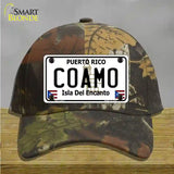 Coamo Novelty License Plate Hat Cotton / Camoflauge