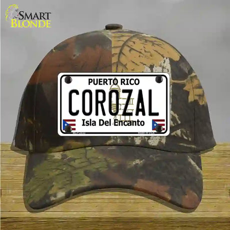 Corozal Novelty License Plate Hat Cotton / Camoflauge