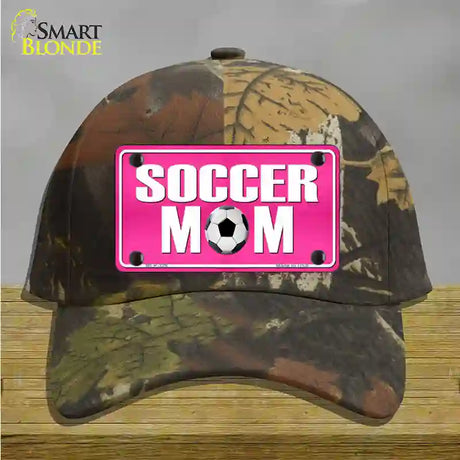 Soccer Mom Novelty License Plate Hat Cotton / Camoflauge