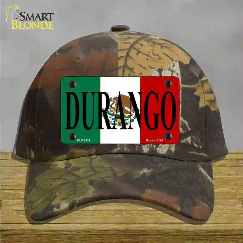 Durango Novelty License Plate Hat Cotton / Camoflauge