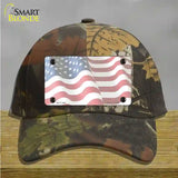 Faded Old Glory Novelty License Plate Hat Cotton / Camoflauge