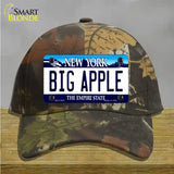 Big Apple New York Novelty License Plate Hat Cotton / Camoflauge