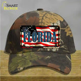 Florida USA Novelty License Plate Hat Cotton / Camoflauge