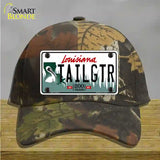 Tailgtr Louisiana Novelty License Plate Hat Cotton / Camoflauge