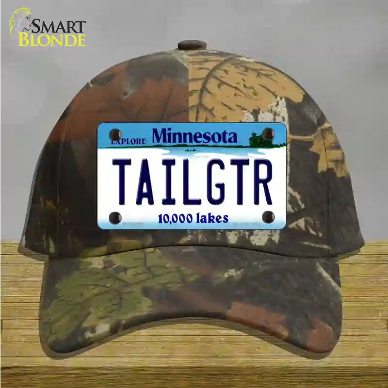 Tailgtr Minnesota Novelty License Plate Hat Cotton / Camoflauge