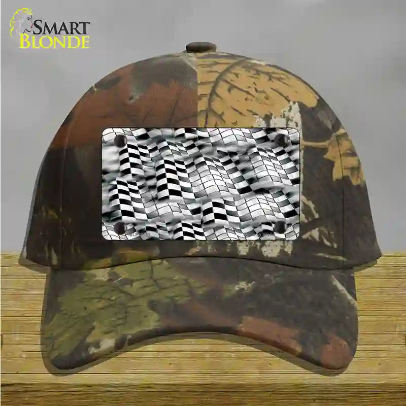 Racing Novelty License Plate Hat Cotton / Camoflauge