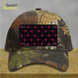 Purple Skulls Novelty License Plate Hat Cotton / Camoflauge