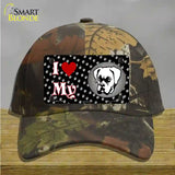 I Love My Boxer Novelty License Plate Hat Cotton / Camoflauge