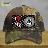 I Love My Miniature Pinscher Novelty License Plate Hat Cotton / Camoflauge