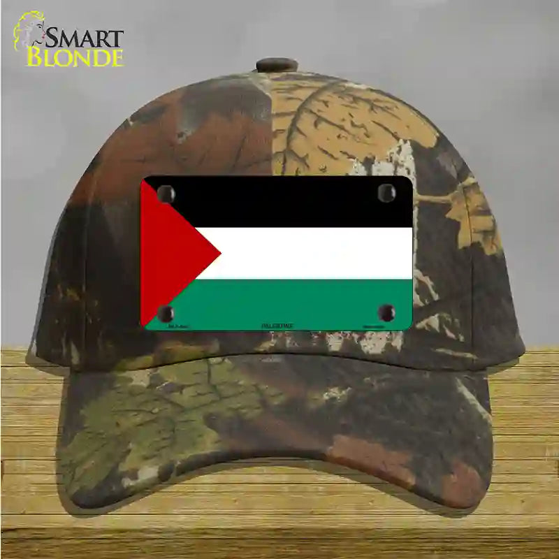 Palestine Country Flag Novelty License Plate Hat Cotton / Camoflauge