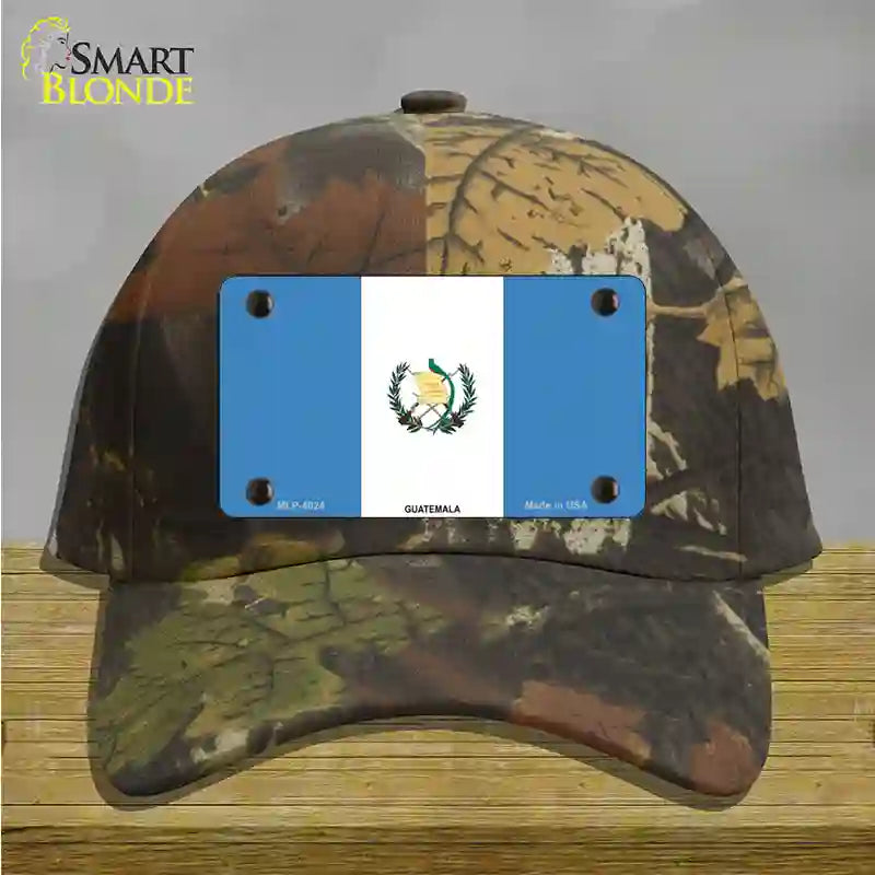 Guatemala Country Flag Novelty License Plate Hat Cotton / Camoflauge