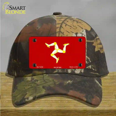 Isle Of Man Flag Novelty License Plate Hat Cotton / Camoflauge