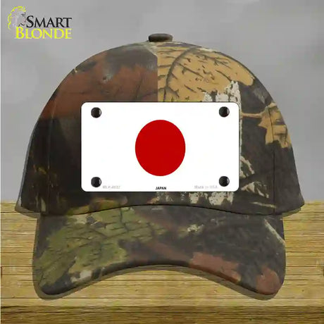 Japan Flag Novelty License Plate Hat Cotton / Camoflauge