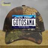 Gotosama New York Novelty License Plate Hat Cotton / Camoflauge