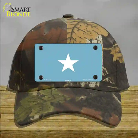 Somalia Flag Novelty License Plate Hat Cotton / Camoflauge