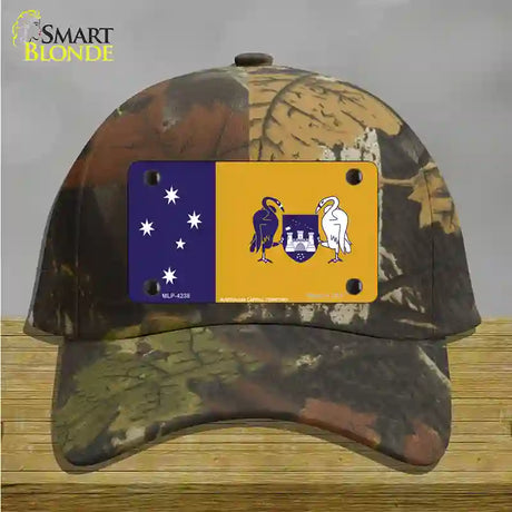 Australia Capital Territory Novelty License Plate Hat Cotton / Camoflauge