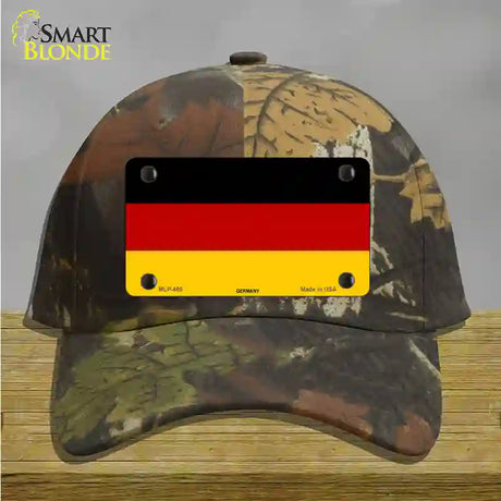 Germany Flag Novelty License Plate Hat Cotton / Camoflauge