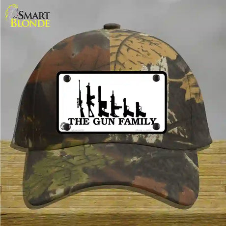 The Gun Family Novelty License Plate Hat Cotton / Camoflauge