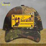 Roadrunner New Mexico Novelty License Plate Hat Cotton / Camoflauge