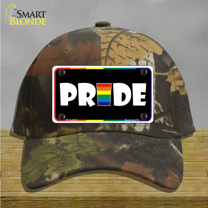 Pride Novelty License Plate Hat Cotton / Camoflauge