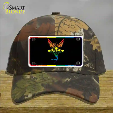 Fairy Novelty License Plate Hat Cotton / Camoflauge