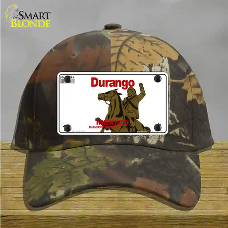 Durango Mexico Novelty License Plate Hat Cotton / Camoflauge