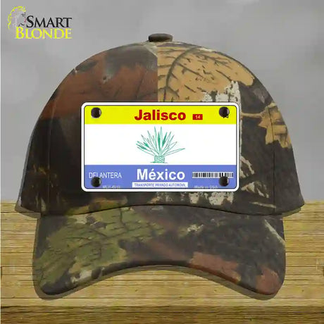 Jalisco Mexico Blank Novelty License Plate Hat Cotton / Camoflauge