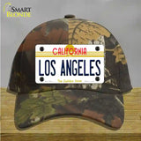 Los Angeles California State Novelty License Plate Hat Cotton / Camoflauge