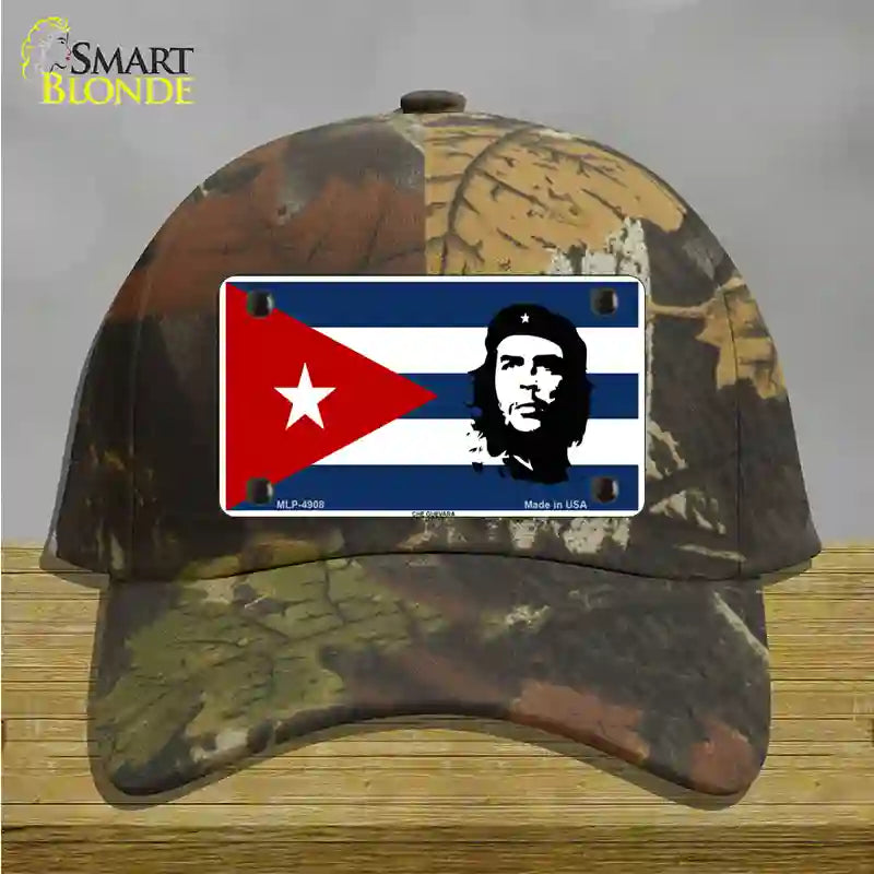 Che Guevara Flag Novelty License Plate Hat Cotton / Camoflauge