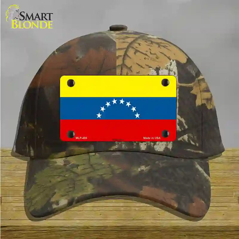 Venezuela Novelty License Plate Hat Cotton / Camoflauge