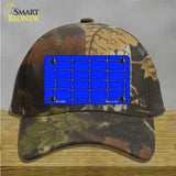 Web Blue Novelty License Plate Hat Cotton / Camoflauge