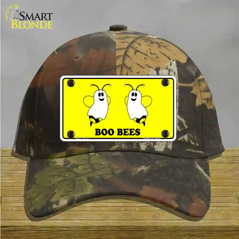 Boo Bees Novelty License Plate Hat Cotton / Camoflauge