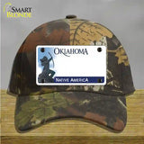 Oklahoma Native America State Blank Novelty License Plate Hat Cotton / Camoflauge