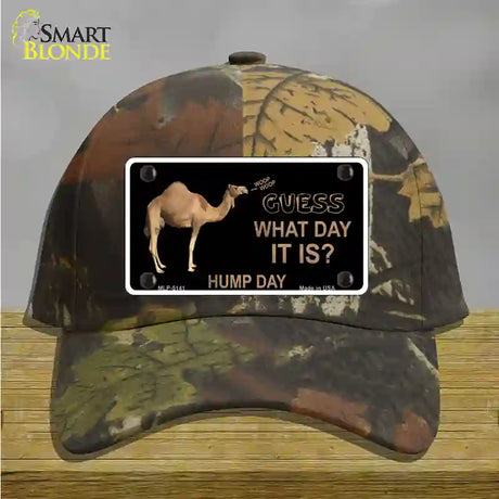 It Is Hump Day Novelty License Plate Hat Cotton / Camoflauge